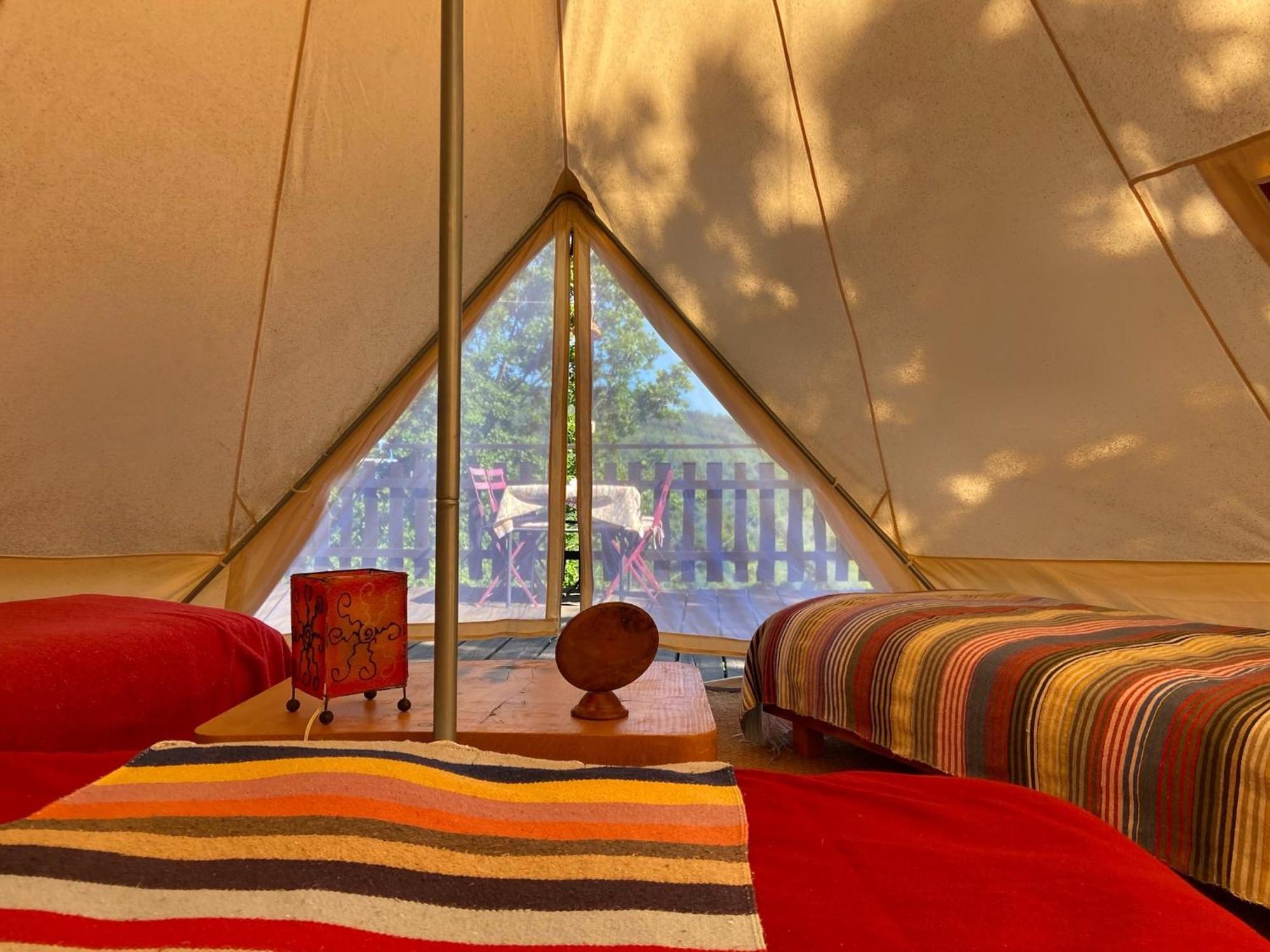 Tenda Glamping Vista Sulla Valle - Podere Di Maggio Santa Fiora Exterior foto